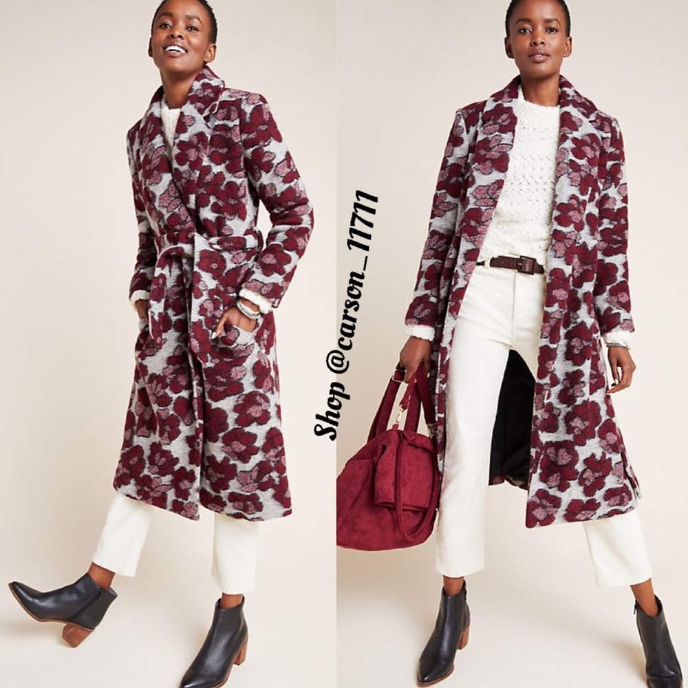 NWT Anthropologie Marianne Coat XSP *Missing Tie*